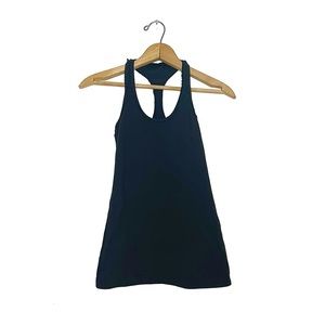Lululemon | Black Frilly Tank